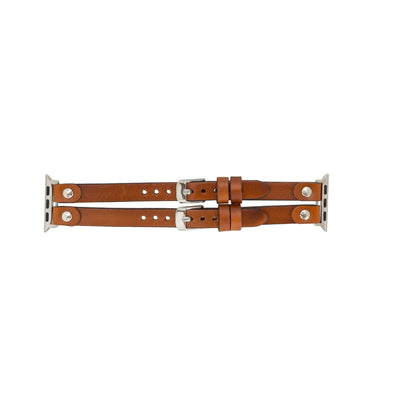 Durham Ely Leather Apple Watch Double Band - TORONATA - color_