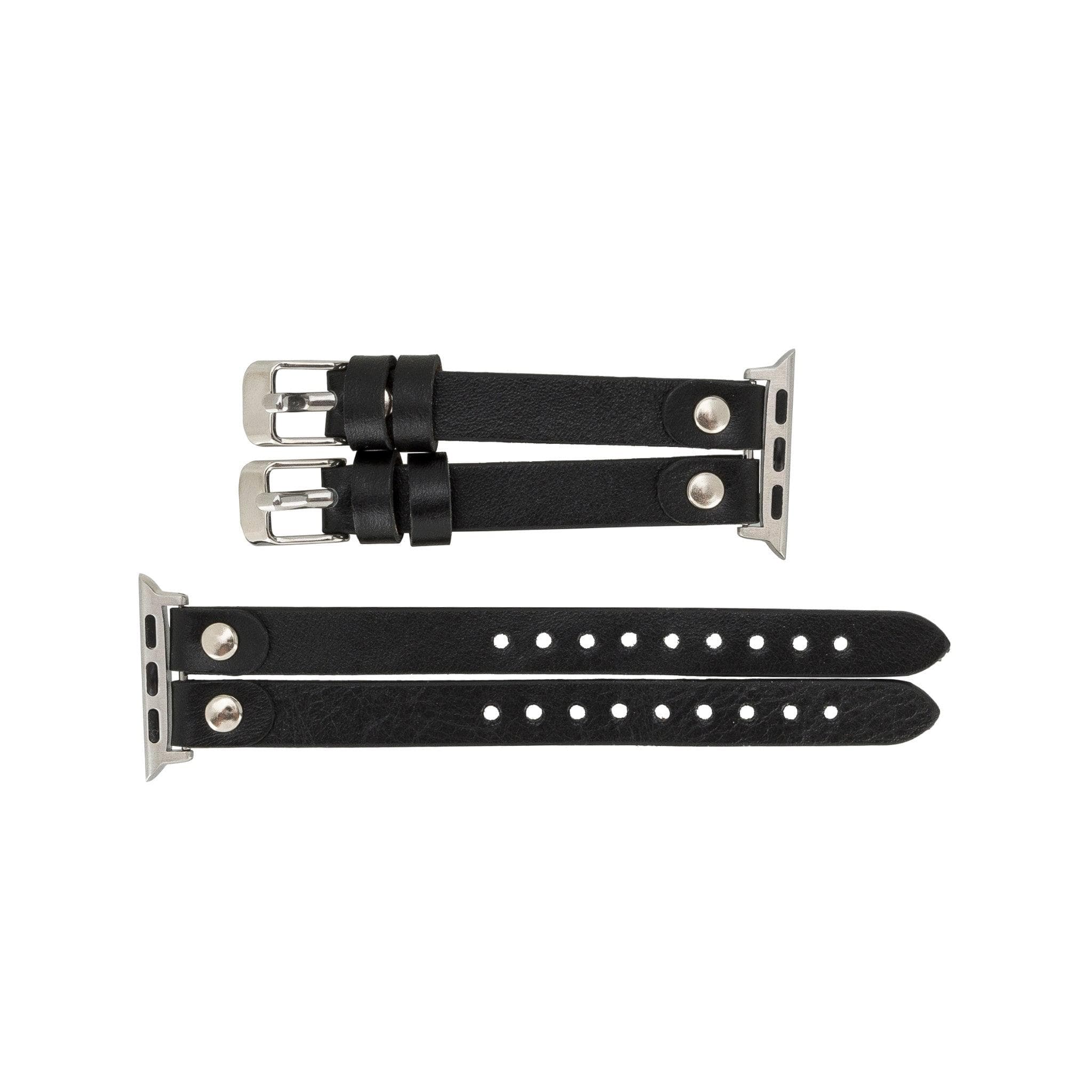 Durham Ely Leather Apple Watch Double Band - TORONATA - color_