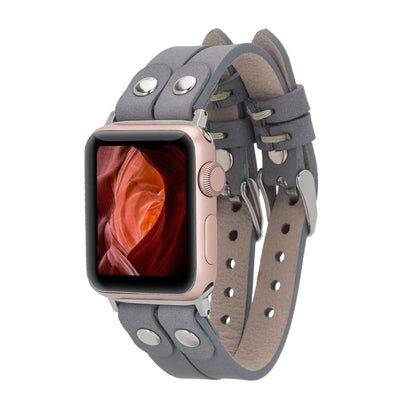 Durham Ely Leather Apple Watch Double Band - TORONATA - color_