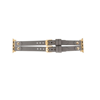 Durham Ely Leather Apple Watch Double Band - TORONATA - color_