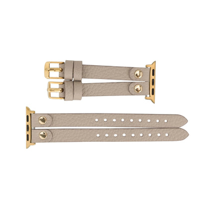 Durham Ely Leather Apple Watch Double Band - TORONATA - color_