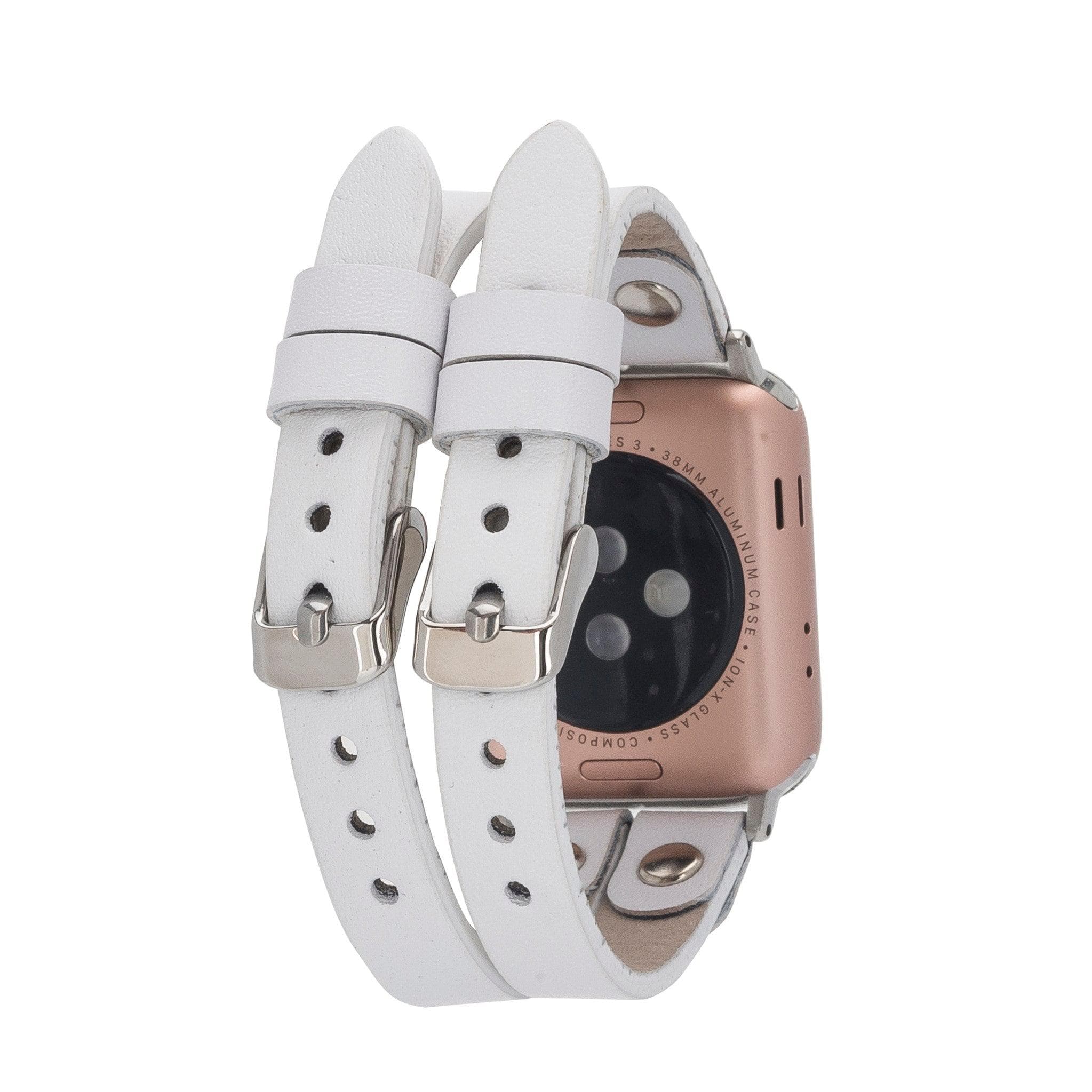 Durham Ely Leather Apple Watch Double Band - TORONATA - color_