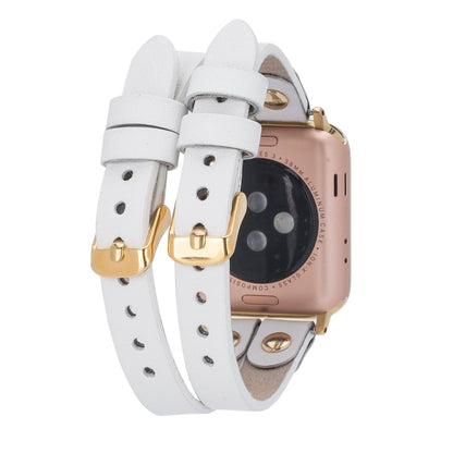 Durham Ely Leather Apple Watch Double Band - TORONATA - color_