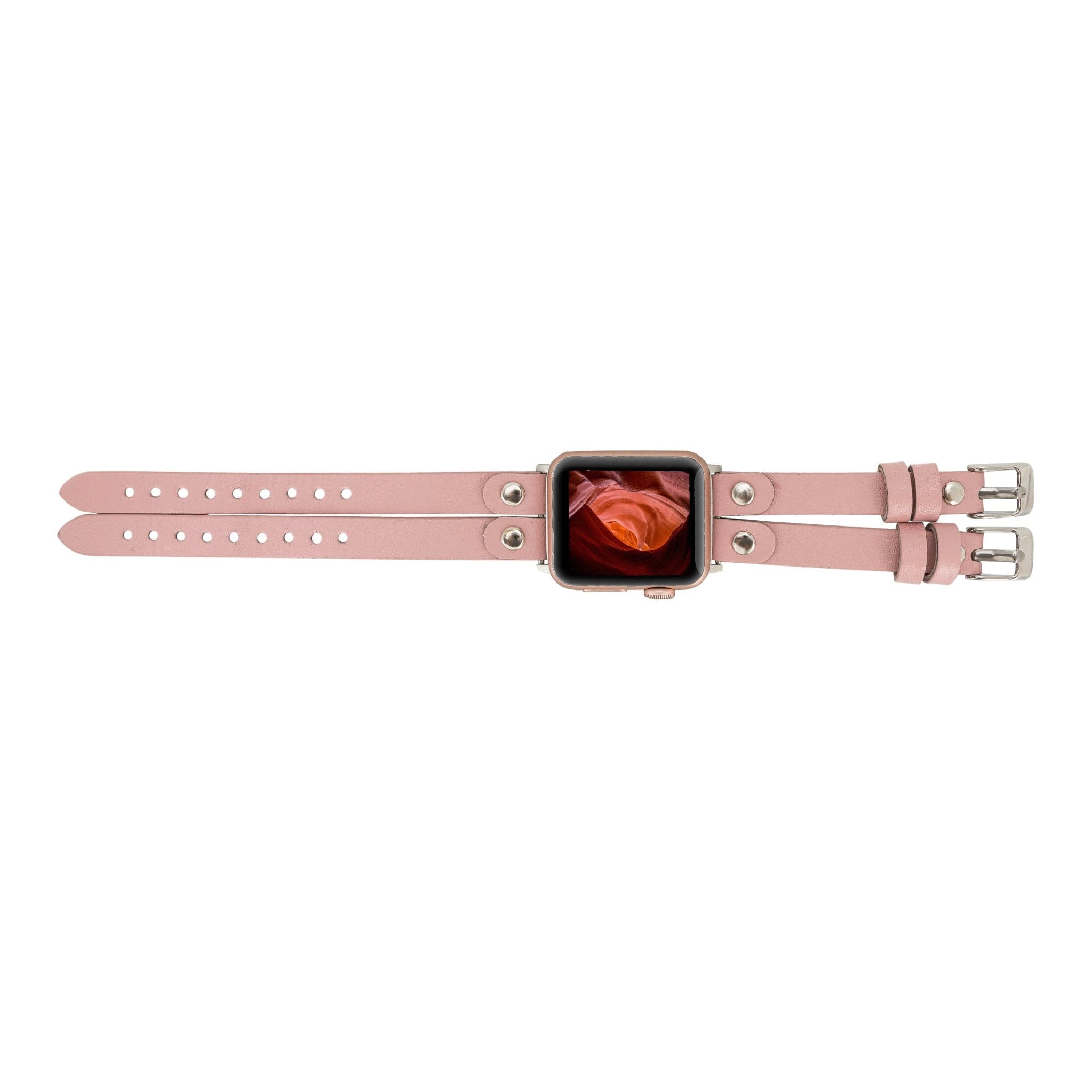Durham Ely Leather Apple Watch Double Band - TORONATA - color_