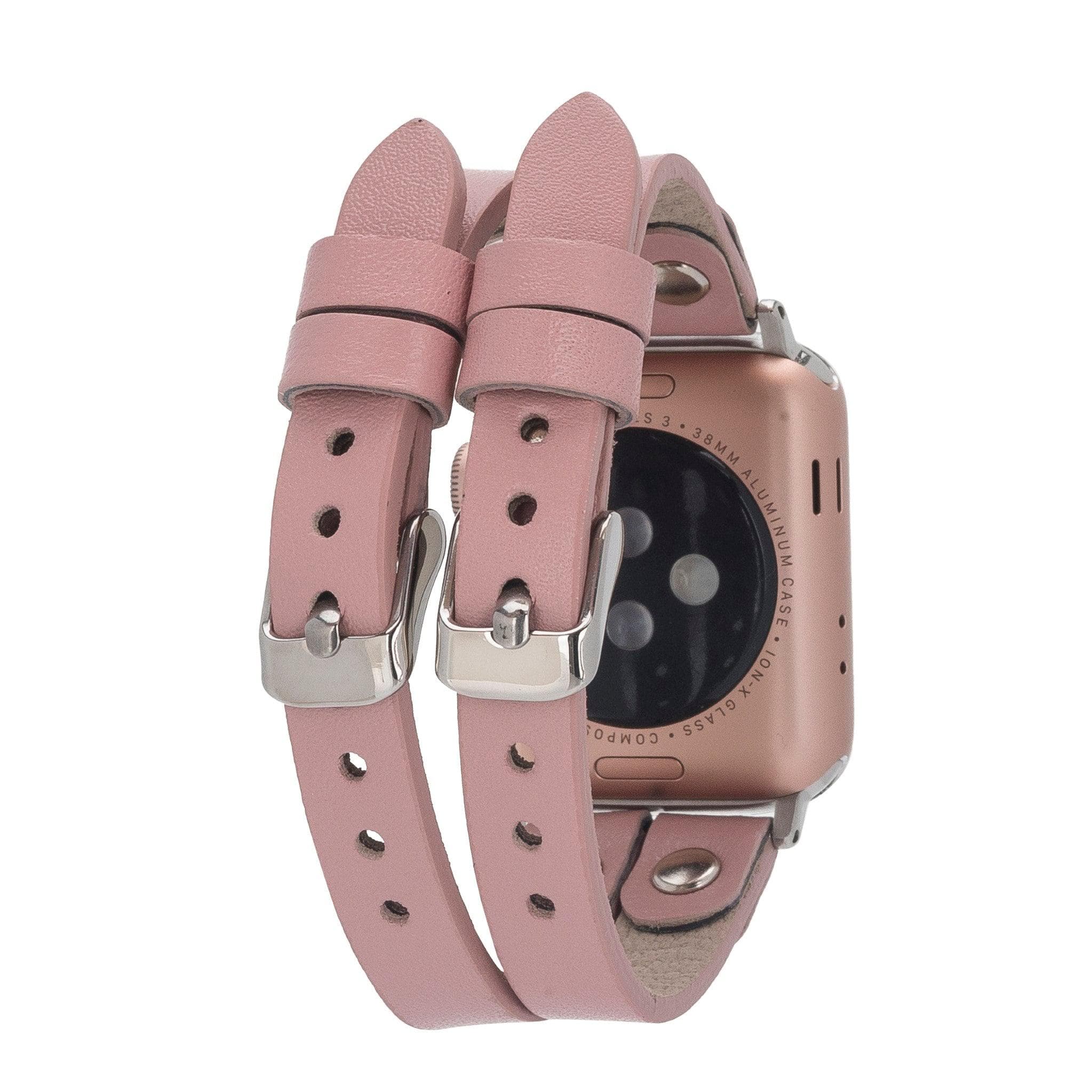 Durham Ely Leather Apple Watch Double Band - TORONATA - color_
