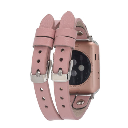 Durham Ely Leather Apple Watch Double Band - TORONATA - color_