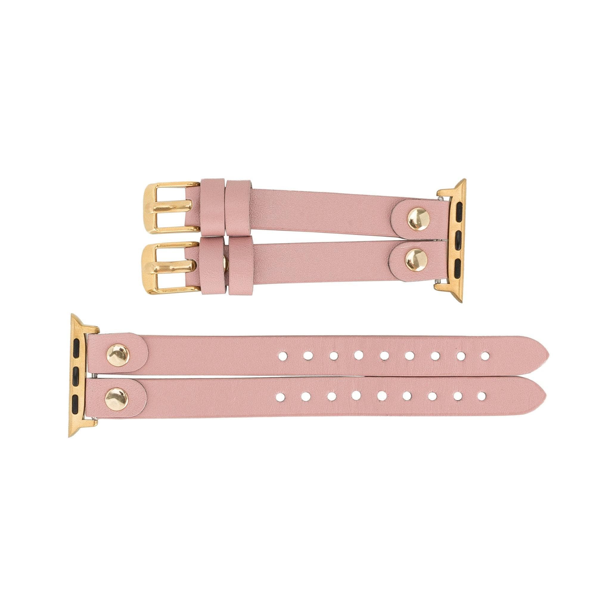 Durham Ely Leather Apple Watch Double Band - TORONATA - color_