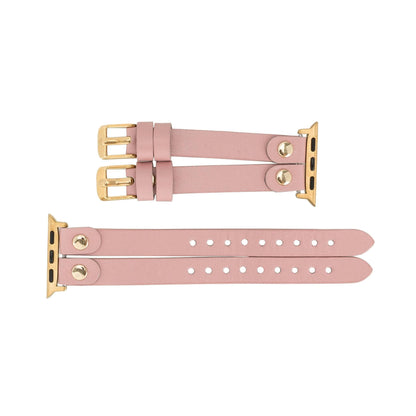 Durham Ely Leather Apple Watch Double Band - TORONATA - color_
