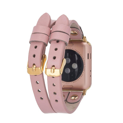 Durham Ely Leather Apple Watch Double Band - TORONATA - color_