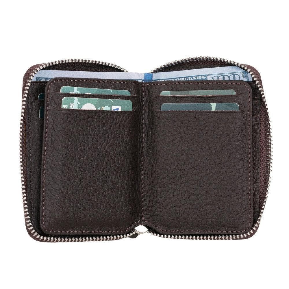 Elvis Leather Zipper Wallet - TORONATA - color_