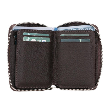 Elvis Leather Zipper Wallet - TORONATA - color_