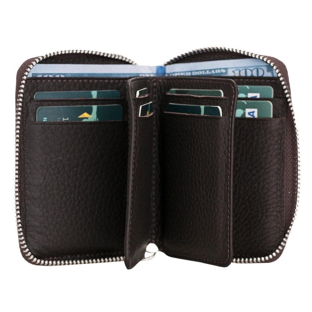Elvis Leather Zipper Wallet - TORONATA - color_
