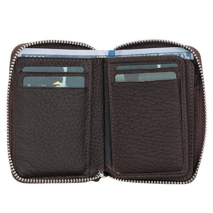 Elvis Leather Zipper Wallet - TORONATA - color_