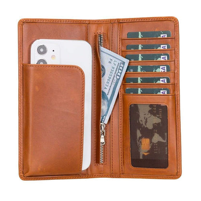 Evra Leather Universal Wallet - TORONATA - color_ Tan