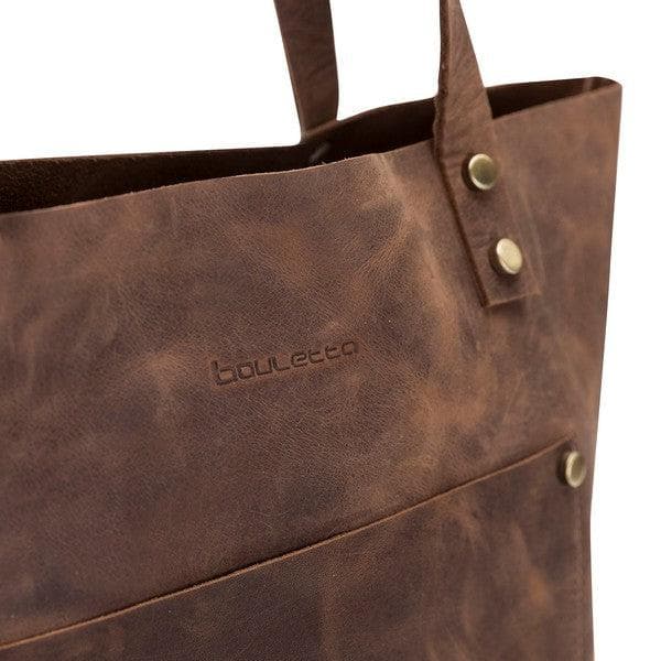 Moon Leather Women Tote Bag - TORONATA - color_