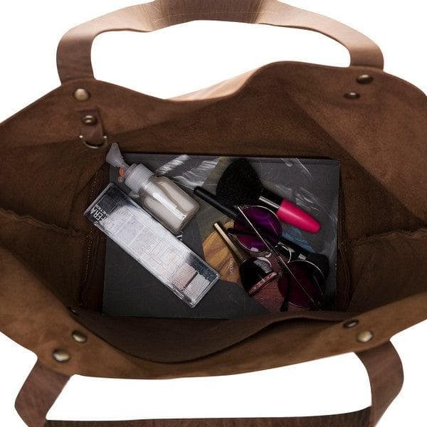 Moon Leather Women Tote Bag - TORONATA - color_