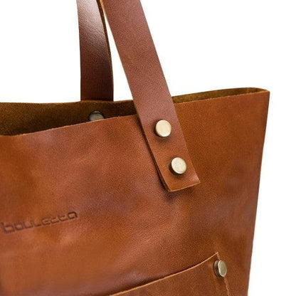 Moon Leather Women Tote Bag - TORONATA - color_