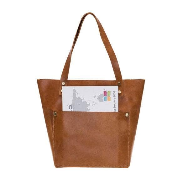 Moon Leather Women Tote Bag - TORONATA - color_