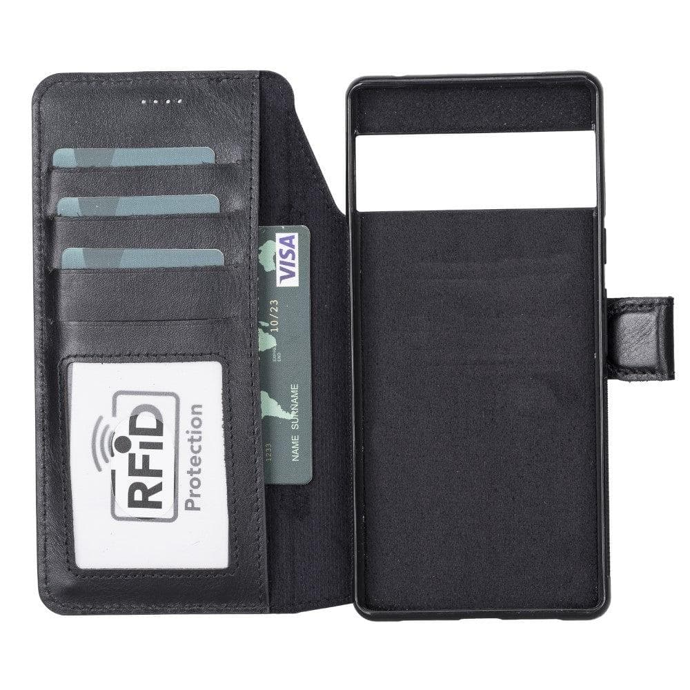 Magic Google Pixel 6 Detachable Leather Wallet Case - TORONATA - color_