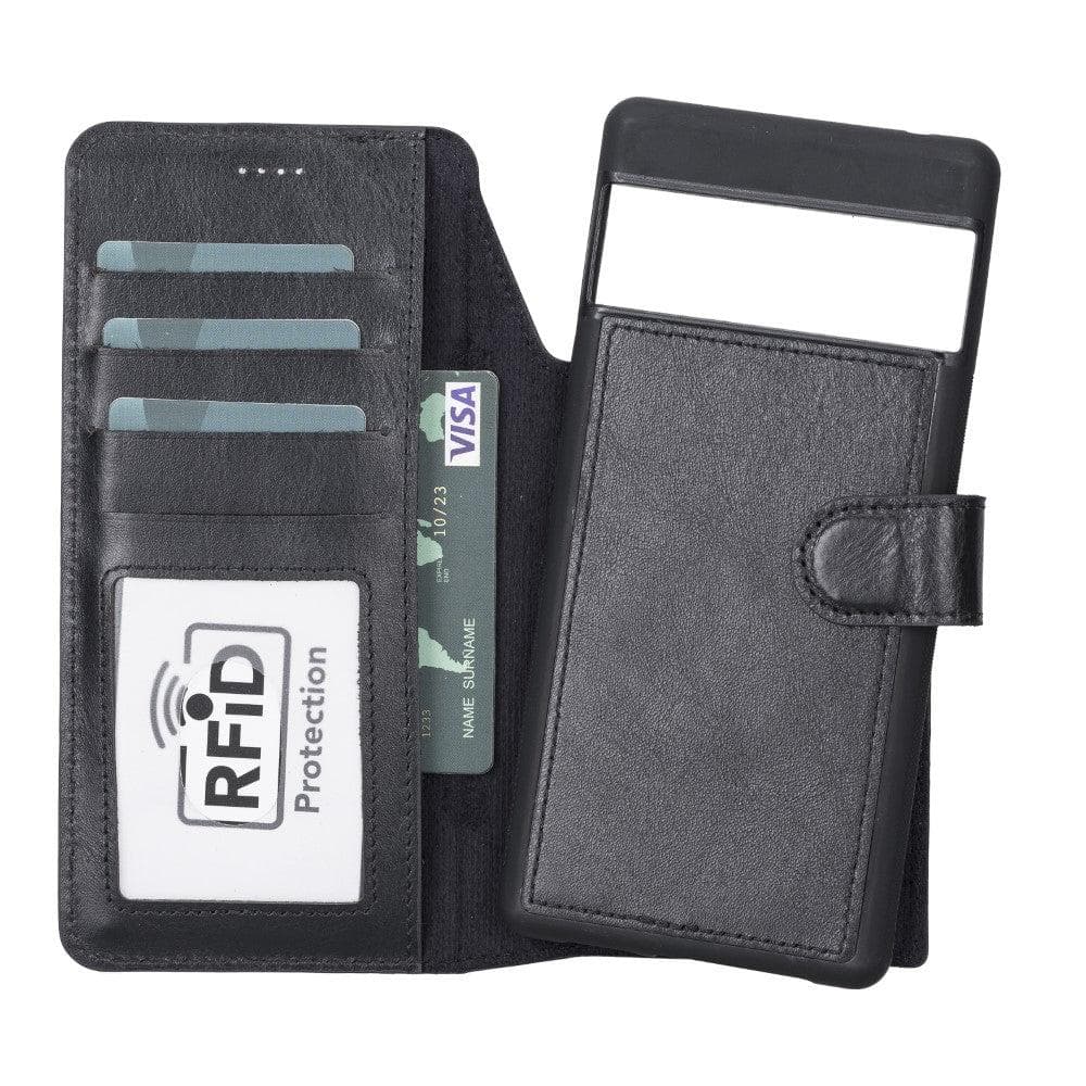 Magic Google Pixel 6 Detachable Leather Wallet Case - TORONATA - color_