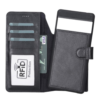 Magic Google Pixel 6 Detachable Leather Wallet Case - TORONATA - color_