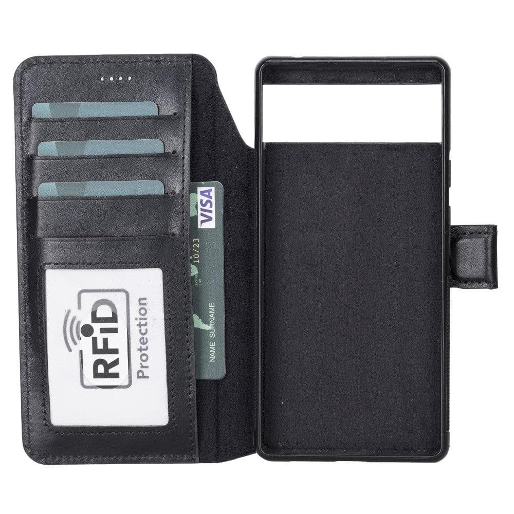 Magic Google Pixel 6 Pro Detachable Leather Wallet Case - TORONATA - color_