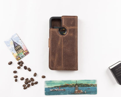 Magic Google Pixel 5 Detachable Leather Wallet Case - TORONATA - color_