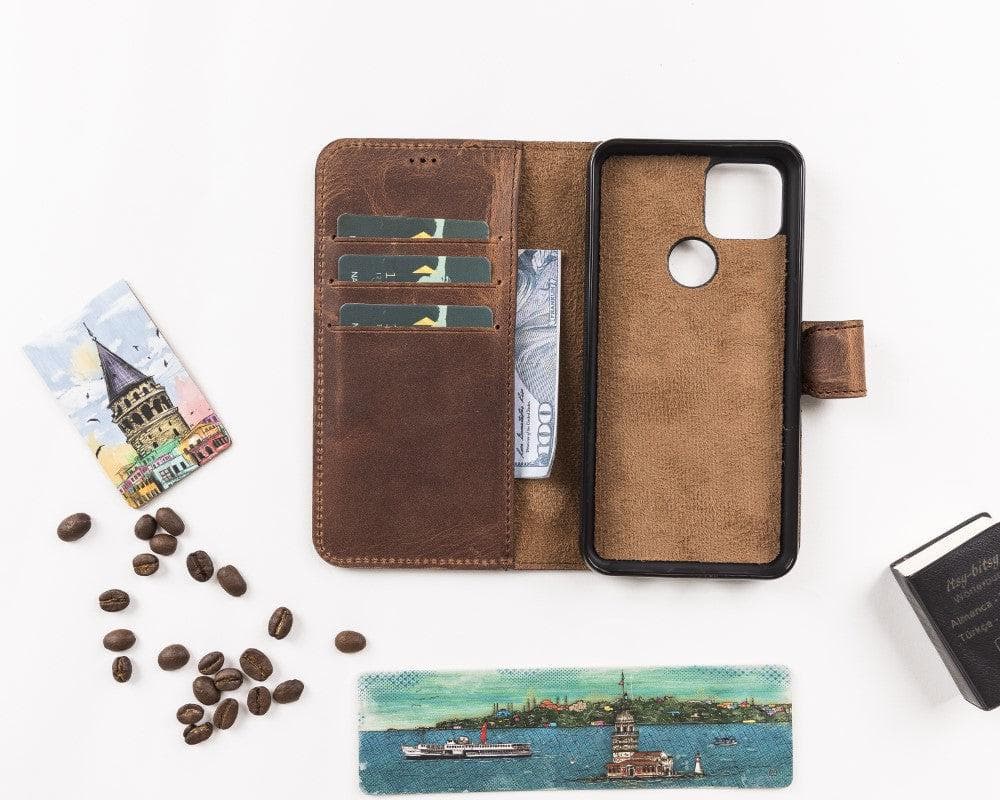 Magic Google Pixel 5 Detachable Leather Wallet Case - TORONATA - color_