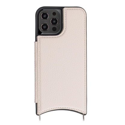 Saff iPhone 12 Series Leather Case with Shoulder Strap - TORONATA - color_