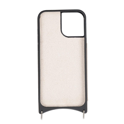 Saff iPhone 12 Series Leather Case with Shoulder Strap - TORONATA - color_