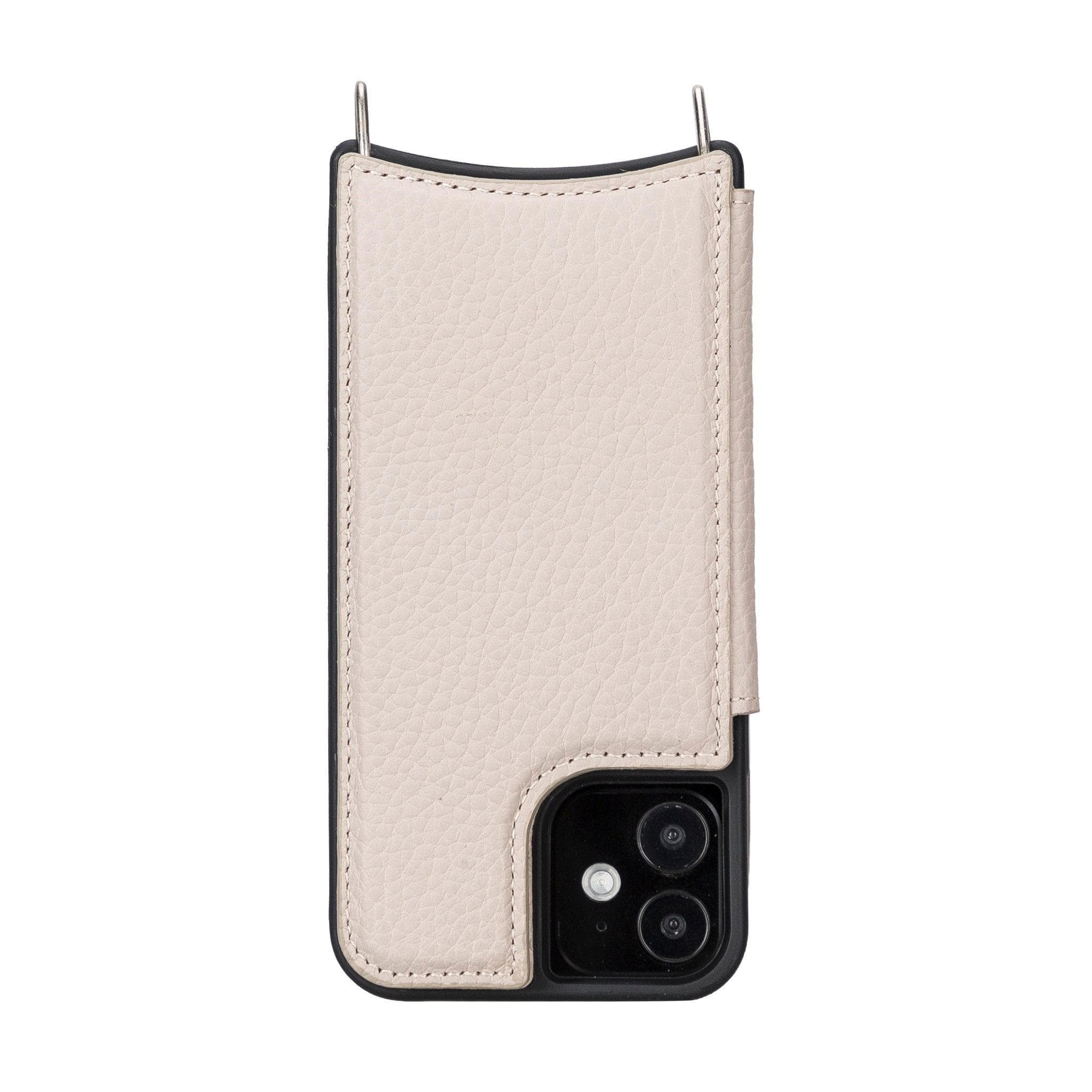 Saff iPhone 12 Series Leather Case with Shoulder Strap - TORONATA - color_