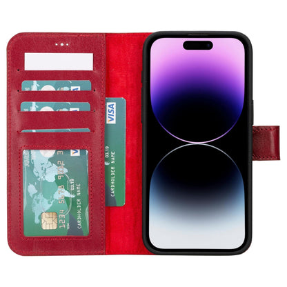 Magic iPhone 15 Detachable Leather Wallet Case - TORONATA - color_