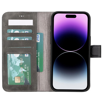 Magic iPhone 15 Pro Detachable Leather Wallet Case - TORONATA - color_