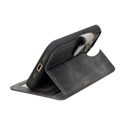 Magic iPhone 15 Pro Detachable Leather Wallet Case - TORONATA - color_