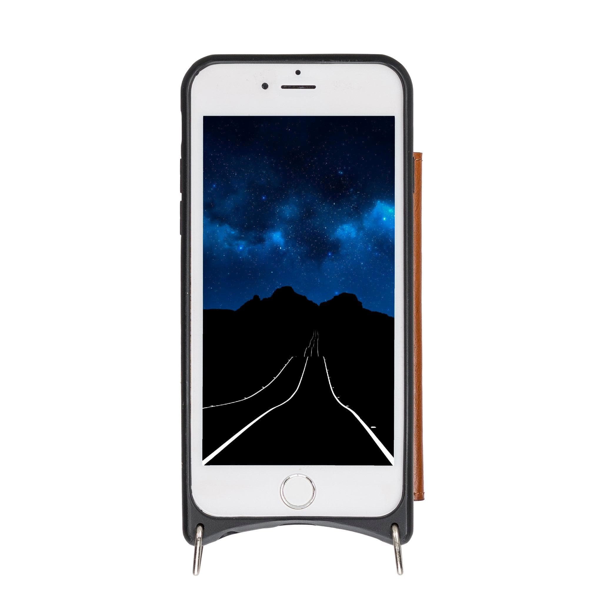 Saff iPhone SE/8/7 Series Leather Case with Strap - SAFF UFW - TORONATA - color_