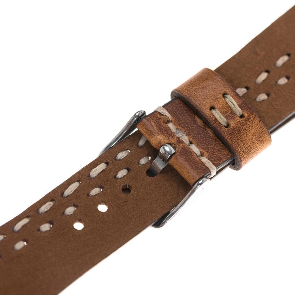 Aqua Apple Watch Leather Band - TORONATA - color_