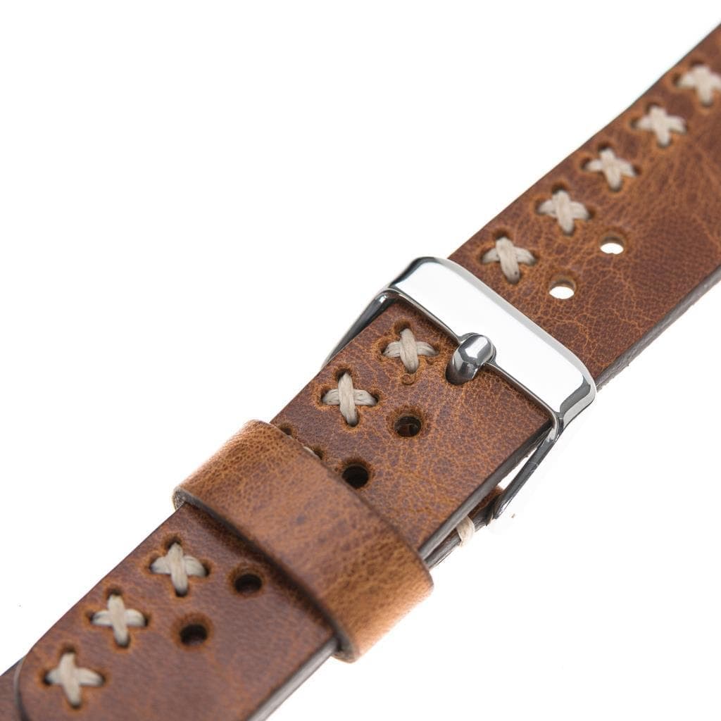 Aqua Apple Watch Leather Band - TORONATA - color_