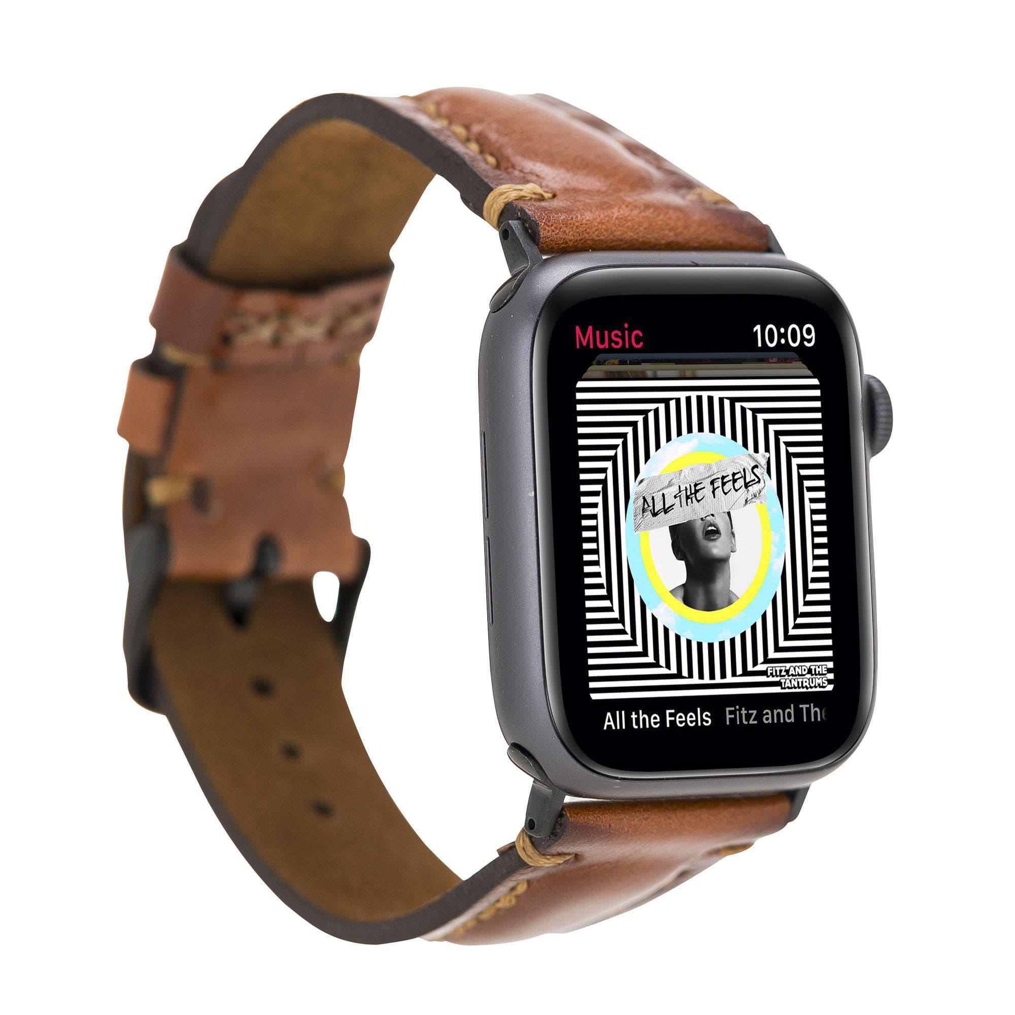 Avilla Apple Watch Leather Band - TORONATA - color_ Tan
