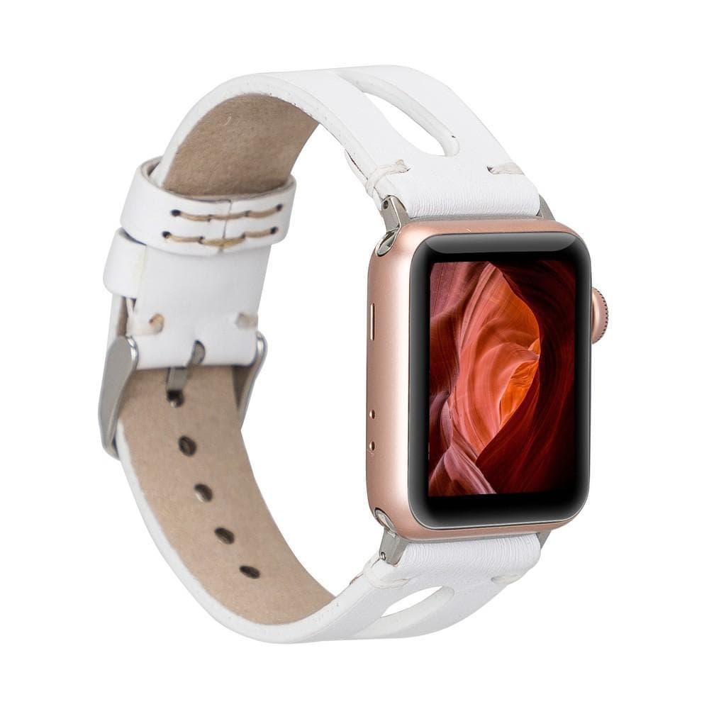 BA2 Apple Watch Leather Band - TORONATA - color_ White