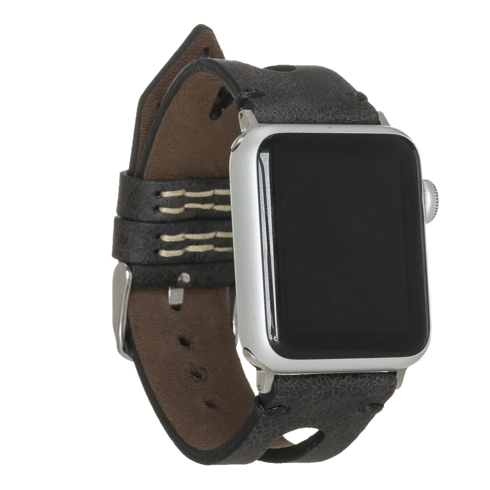BA2 Apple Watch Leather Band - TORONATA - color_ Black
