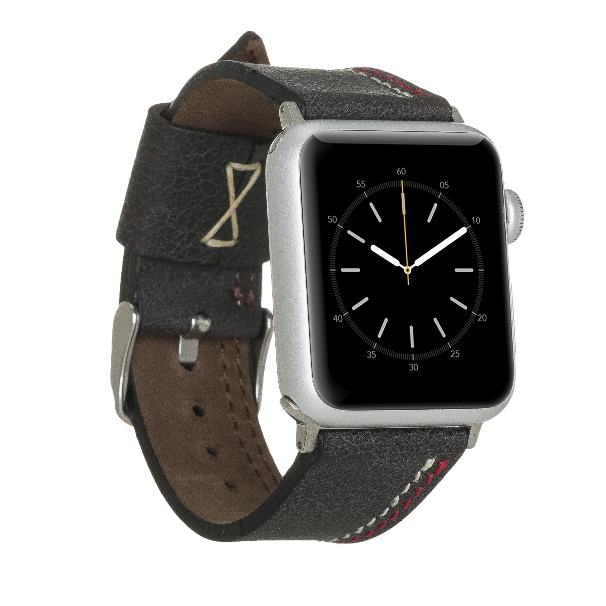 BA3 Apple Watch Leather Band - TORONATA - color_ Black
