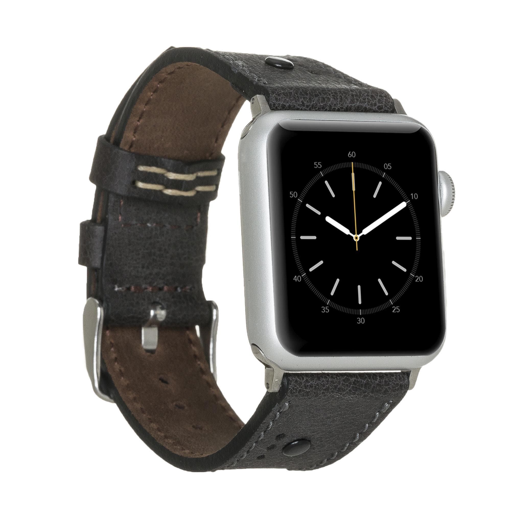 BA4 Apple Watch Leather Band - TORONATA - color_ Black