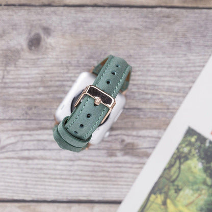 Slim Leather Apple Watch Band - TORONATA - color_