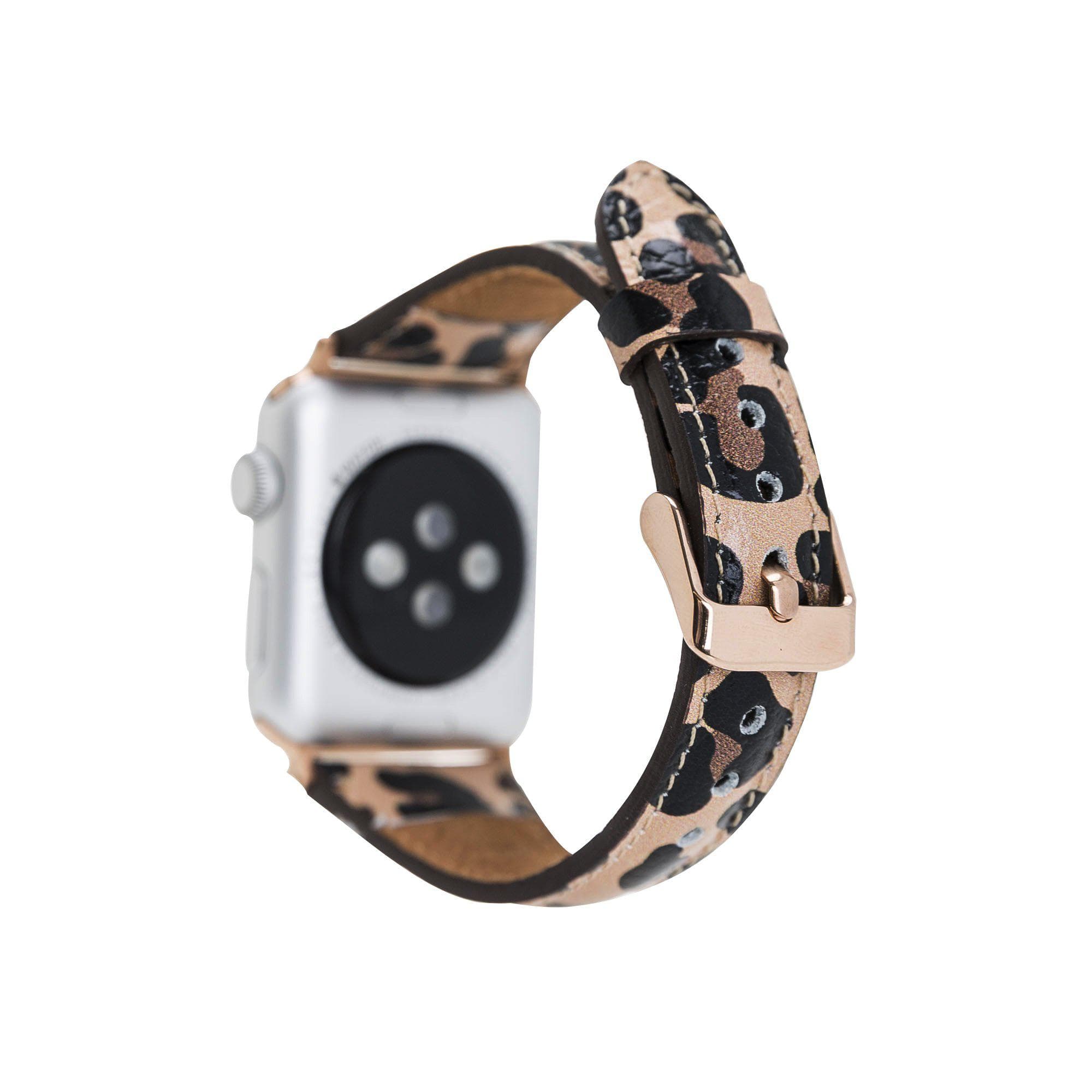 Slim Leather Apple Watch Band - TORONATA - color_