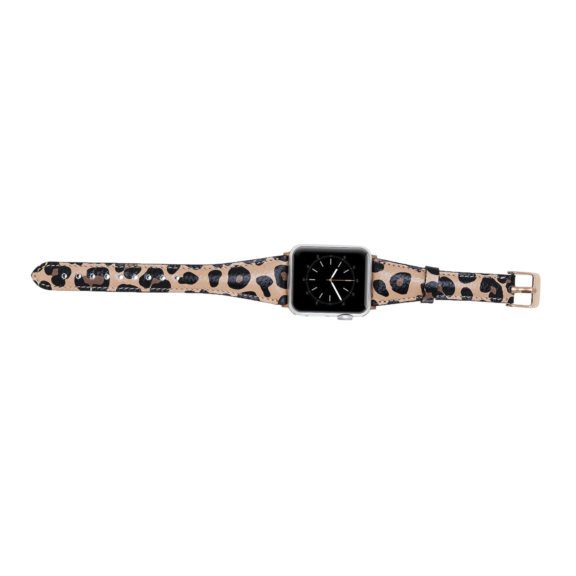 Slim Leather Apple Watch Band - TORONATA - color_