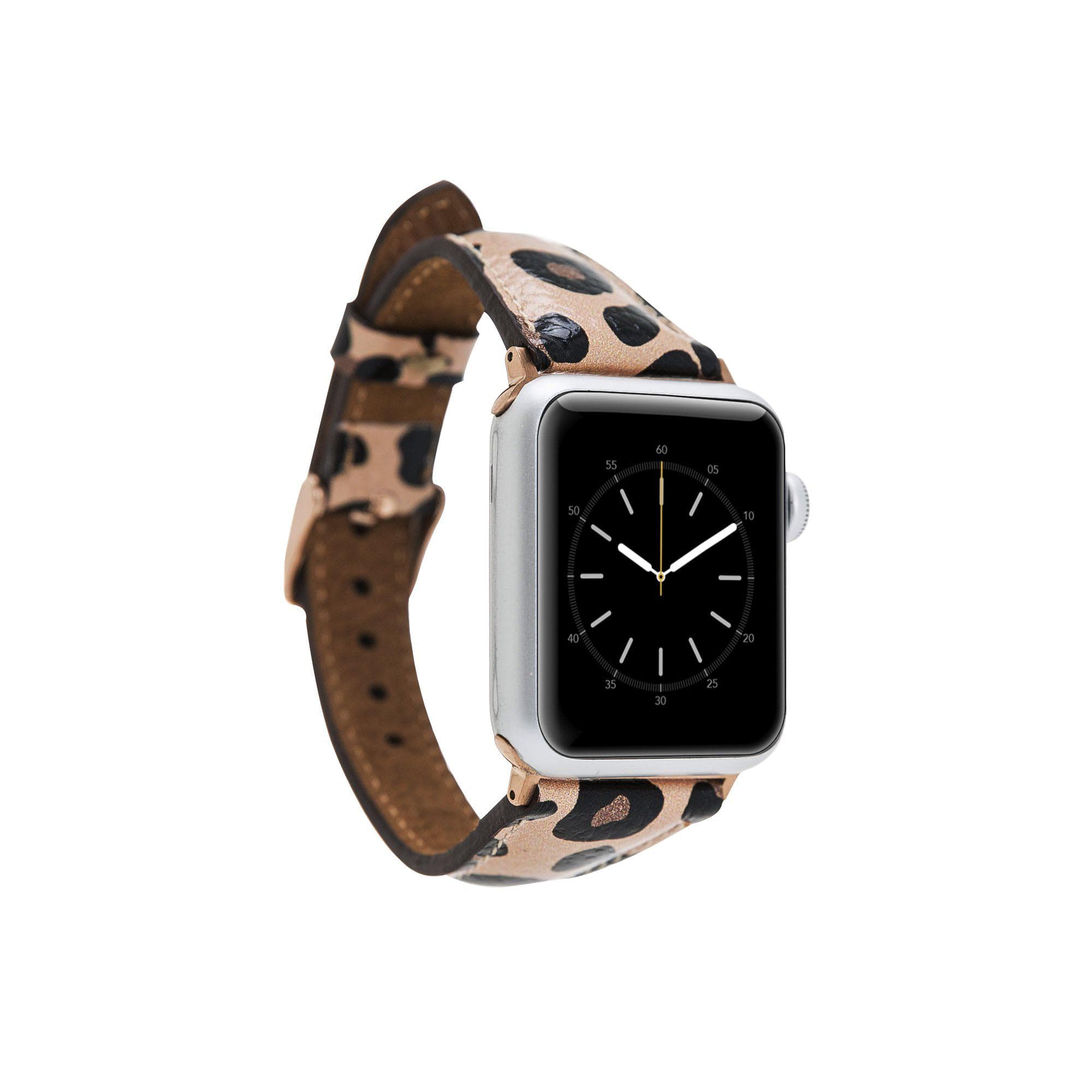 Slim Leather Apple Watch Band - TORONATA - color_ Peach Puff