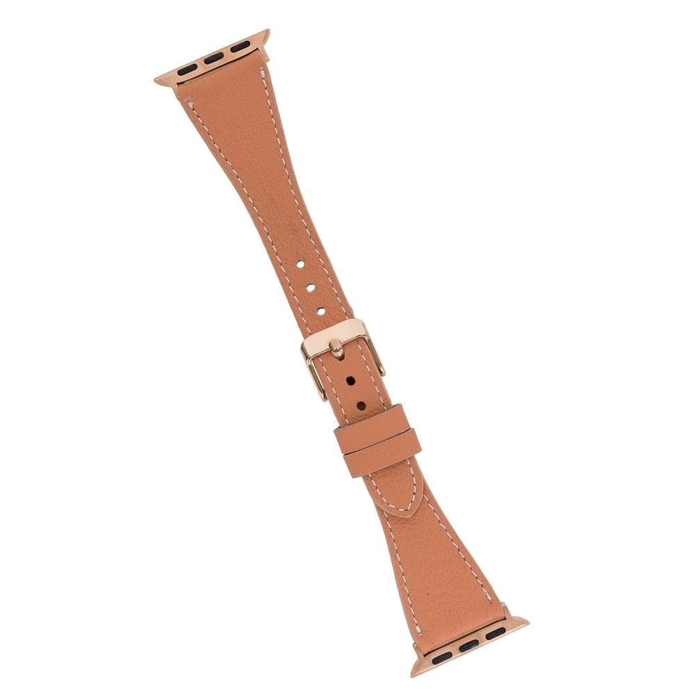 Slim Leather Apple Watch Band - TORONATA - color_