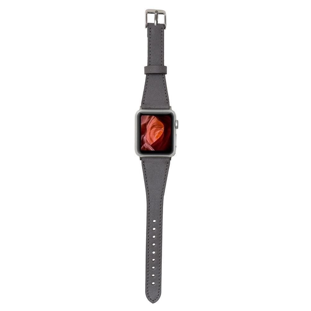 Slim Leather Apple Watch Band - TORONATA - color_