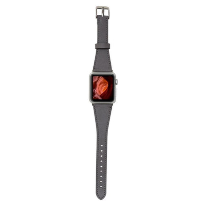 Slim Leather Apple Watch Band - TORONATA - color_