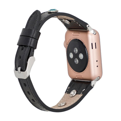 Slim Leather Apple Watch Band - TORONATA - color_